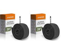 Prophete - Camera d'Aria, 20x1,75-20x2,125 20x2,125, valvola Dunlop (Confezione da 2)