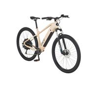 Prophete DICE 2.0 E-MTB 29" - Enovation motore posteriore 48 V, 250 W, 46 Nm, cambio a catena a 9 marce, portata 130 km, forcella ammortizzata Suntour XCT, freni a disco idraulici, beige sabbia