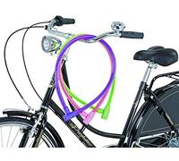 Prophete Lucchetto a Spirale, Lucchetto per Bicicletta, Colori Assortiti: Verde, Rosa, M