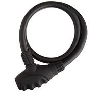 PROPHETE Lucchetto con cavo Memory Lock, dimensioni: 800 mm, Ø 15 mm, nero