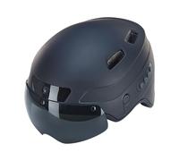 Prophete Smart Casco da bicicletta per adulti e ragazzi, tecnologia Inmold, Bluetooth, fotocamera Full HD, sistema vivavoce, navigazione e controllo musica, nero, taglia M (54-58 cm)