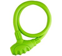 Prophete Unisex - Adulto Cavo Lucchetto Memory Lock, Misure: 800 mm, Ø 15 mm, Verde, One size