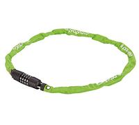Prophete Unisex - Lucchetto per adulti con combinazione numerica liberamente codificabile Dimensioni: 90 cm, Ø 3,2 mm, verde, taglia unica