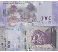 Prophila Collection Banconote Venezuela Pick-n.: 95b bankfrisch 2017 1.000 Bolivares (banconote per collezionisti) Altri mammiferi (scimme/dinosi/elefanti …)