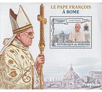 Prophila Collection Burundi Block 360 (Completa Edizione) MNH ** MNH 2013 Papa Francesco (Francobolli per i Collezionisti) Cristianesimo