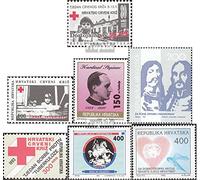 Prophila Collection Croazia Z26,Z27,Z28,Z29, Z30,Z31,Z32 (Completa Edizione) MNH ** MNH 1993 Zwangzuschlagsmarken (Francobolli per i Collezionisti) Croce Rossa