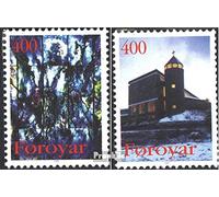 Prophila Collection Danimarca - Isole Faroe 289-290 (Completa Edizione) MNH ** MNH 1995 Cattolica Chiesa (Francobolli per i Collezionisti) Cristianesimo