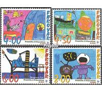 Prophila Collection Danimarca - Isole Faroe 375-378 (Completa Edizione) MNH ** MNH 2000 International Concorso di Pittura (Francobolli per i Collezionisti)