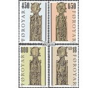 Prophila Collection Danimarca - Isole Faroe 387-390 (Completa Edizione) MNH ** MNH 2001 Chiesa banchi guance (Francobolli per i Collezionisti) Cristianesimo