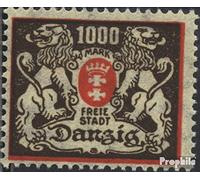 Prophila Collection Danzica 145 MNH ** MNH 1923 Francobolli (Francobolli per i Collezionisti) Bandiere/Stemmi/mappe