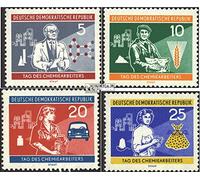 Prophila Collection DDR 800-803 (Completa Edizione) MNH ** MNH 1960 Chimica dei Lavoratori (Francobolli per i Collezionisti)