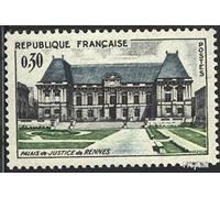 Prophila Collection Francia 1405 (Completa Edizione) MNH ** MNH 1962 Palazzo di Giustizia (Francobolli per i Collezionisti)