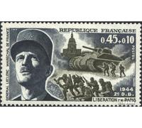 Prophila Collection Francia 1681 (Completa Edizione) MNH ** MNH 1969 Rückeroberung - II. Guerra (Francobolli per i Collezionisti) Militare/Cavaliere