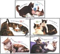 Prophila Collection GermaniaD (Germania.Germania) 2402-2406 (Completa Edizione) MNH ** MNH 2004 Gatti (Francobolli per i Collezionisti) Gatti/Grandi felini (Leoni/tigri/Leopardi...)