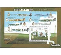 Prophila Collection Gibilterra Block 103 (Completa Edizione) MNH ** MNH 2011 Spitfire Aircraft (Francobolli per i Collezionisti) Militare/Cavaliere