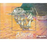 Prophila Collection Gibilterra Block 75 (Completa Edizione) MNH ** MNH 2006 Christopf Columbus (Francobolli per i Collezionisti) Navigazione/Navi