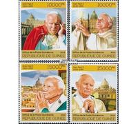 Prophila Collection Guinea 10222-10225 (edizione completa) postfresco ** MNH 2014 Papa Giovanni Paolo II (Francobolli per collezionisti) Cristianesimo