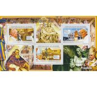 Prophila Collection Guinea 6678-6680 Minifoglio (Completa. Edizione) MNH ** MNH 2009 Vaticano - John Paul II. (Francobolli per i Collezionisti) Cristianesimo