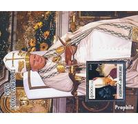 Prophila Collection Guinea-Bissau Block 498 (edizione completa) postfresco ** MNH 2005 Papa Giovanni Paolo II (Francobolli per collezionisti) Cristianesimo
