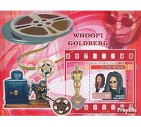Prophila Collection Guinea-Bissau Block 580 (edizione completa) postfresco ** MNH 2007 Whoopi Goldberg (Francobolli per collezionisti) Celebrità/film/teatro/radio