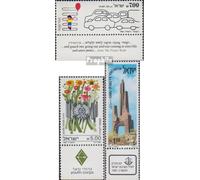 Prophila Collection Israel 878y,880,884 con Tab (uscita completa) timbrato 1982 Sicurezza, Gadna, Caduti (Francobolli per collezionisti) Auto/Strada