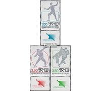 Prophila Collection Israele 704-706 con Tab (Completa Edizione) MNH ** MNH 1977 Makkabiade (Francobolli per i Collezionisti) Arti Marziali (Pugilato/Scherma/Lotta/Karate…)