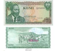 Prophila Collection Kenya Pick-No.: 16 Nuevo 1978 10 Shillings (Banconote per Collezionisti - nessun Mezzo di pagamento) Altri mammiferi (Scimmie/Dinosauri/Elefanti...)