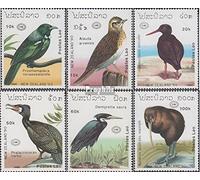 Prophila Collection Laos 1220-1225 (Completa Edizione) MNH ** MNH 1990 Uccelli (Francobolli per i Collezionisti) Uccelli