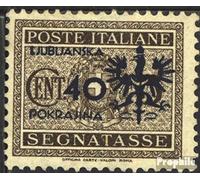 Prophila Collection Lubiana (Tedesco.Cast.2.Guerra.) Michel.-No..: P6 1944 Porto Brand (Francobolli per i Collezionisti)