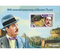 Prophila Collection Maldive Block 683 (Completa. Problema.) MNH ** MNH 2014 Giacomo Puccini (Francobolli per i Collezionisti) Musica/Danza