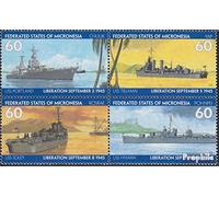 Prophila Collection Mikronesien 435-438 Quartina (Completa Edizione) MNH ** MNH 1995 Navi da Guerra (Francobolli per i Collezionisti) Militare/Cavaliere