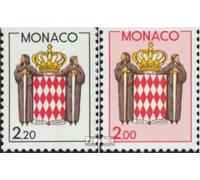Prophila Collection Monaco 1832Do,1850Do (Completa Edizione) MNH ** MNH 1987 Francobollo: Stemma (Francobolli per i Collezionisti) Bandiere/Stemmi/mappe