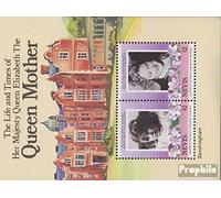 Prophila Collection Nevis Blocco 5 (Completa Edizione) MNH ** MNH 1985 Regina Madre Elizabeth (Francobolli per i Collezionisti) Famiglia Reale Britannica (Diana, Carlo, Elisabetta..)