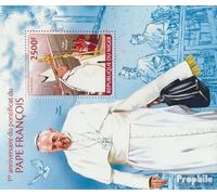 Prophila Collection Niger Block 286 (Completa. Problema.) MNH ** MNH 2014 Papa Francesco (Francobolli per i Collezionisti) Cristianesimo