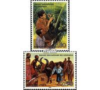 Prophila Collection ONU - Ginevra 167-168 (Completa Edizione) MNH ** MNH 1988 ONU-Helpers (Francobolli per i Collezionisti) Altri mammiferi (Scimmie/Dinosauri/Elefanti...)