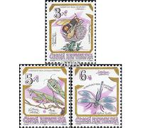 Prophila Collection Repubblica Ceca 73-75 (Completa Edizione) MNH ** MNH 1995 Conservazione (Francobolli per i Collezionisti) Invertebrati Altro (Insetti, lumache, api…)