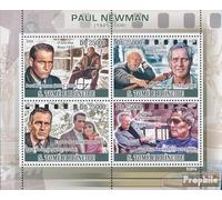Prophila Collection Sao Tome E Principe 3832-3835 Minifoglio (Completa. Edizione) MNH ** MNH 2009 Paul Newman (Francobolli per i Collezionisti) Pittura