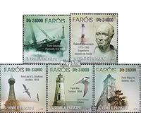 Prophila Collection Sao Tome E Principe 4448-4452 (Completa Edizione) MNH ** MNH 2010 Fari (Francobolli per i Collezionisti) Fari