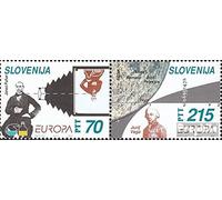 Prophila Collection Slovenia 80-81 Coppia (Completa Edizione) MNH ** MNH 1994 Scoperte e Invenzioni (Francobolli per i Collezionisti)