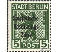 Prophila Collection Soviet Zone (Allied.Cast.) 200XV, Destra I Numeri- Cornice successivo 5 Aperto (Campo 98) MNH ** MNH 1948 Zona di Occupazione Sovietica-Stampa (Francobolli per i Collezionisti)