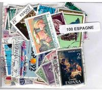 Prophila Collection Spagna 100 Diversi Francobolli (Francobolli per i Collezionisti)