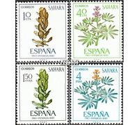 Prophila Collection Spanisch Sahara 287-290 (Completa Edizione) MNH ** MNH 1967 Flora (Francobolli per i Collezionisti) Piante/Funghi