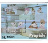 Prophila Collection St. Vincent Block 192 (Completa Edizione) MNH ** MNH 1991 Bernhard e Bianca (Francobolli per i Collezionisti) Fumetto