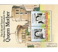 Prophila Collection Tuvalu Block 10 (Completa Edizione) MNH ** MNH 1985 Regina Madre Elizabeth (Francobolli per i Collezionisti) Famiglia Reale Britannica (Diana, Carlo, Elisabetta..)