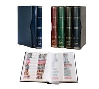 Prophila Leuchtturm classificatori 60 pagina bianco DIVIDIDA con cofanetto blu