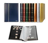 Prophila Leuchtturm classificatori 60 pagina pagine nere, blu colori