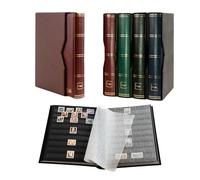 Prophila Leuchtturm classificatori 60 Pagine Nere con Cofanetto Rosso