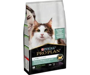 ProPlan Liveclear Sterilised Adult con Tacchino - 1,40 kg