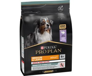 ProPlan Medium Large Adult Sensitive Digestion Grain Free Ricco in Tacchino - 2,50 kg
