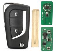 ProPlip - Chiave completa con elettronica a programmare, compatibile con C1 108 Aygo 433MHz ID74H 8A telecomando Vergine